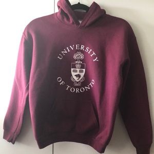 Maroon UofT Hoodie